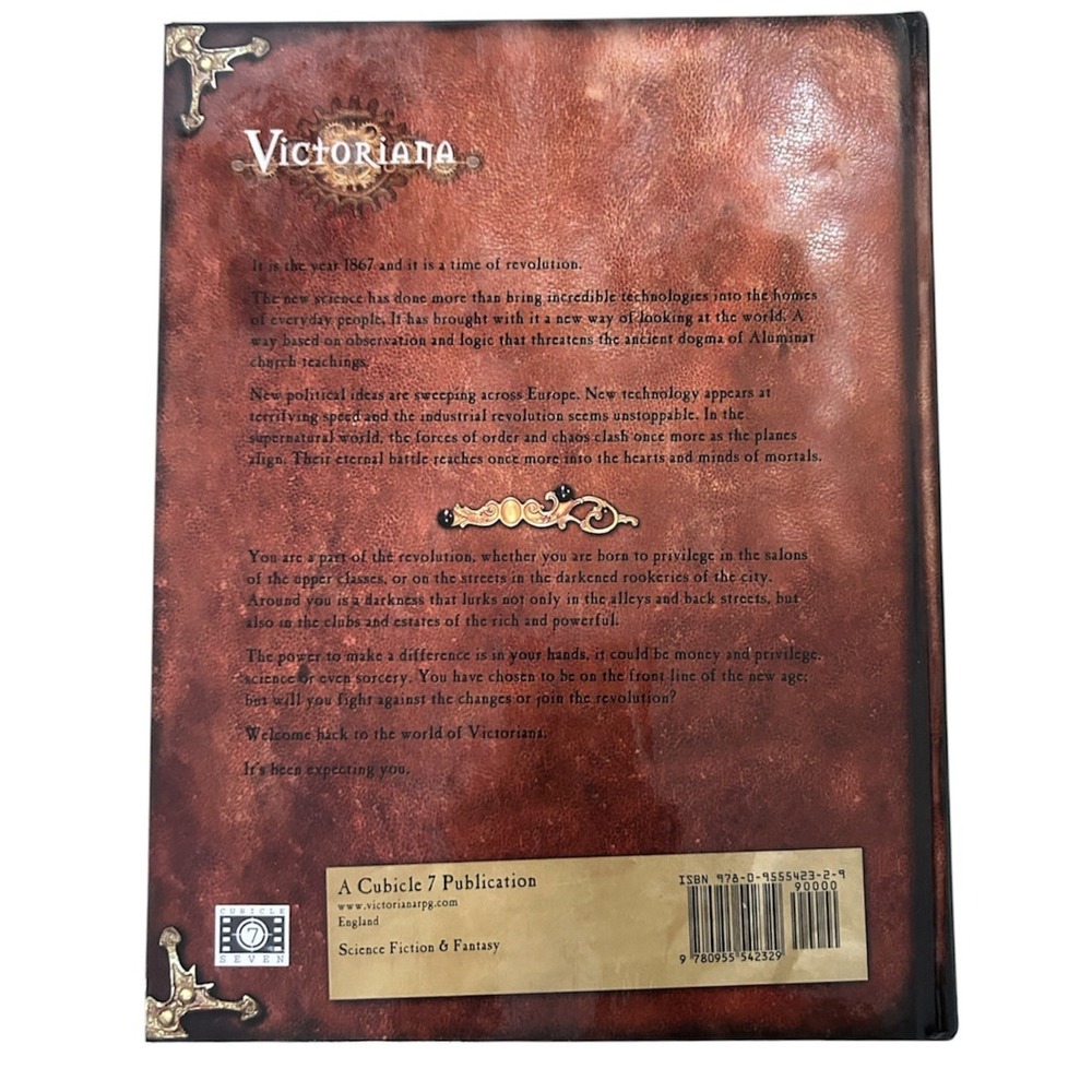 Victoriana - 2nd Edition - Core Rulebook - HC - 2007 - Cubicle Seven Publication - Picture 3 of 7